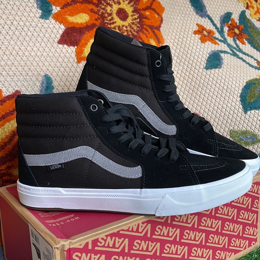 Vans BMX Sk8-Hi Black/Gray/White WMNS sneakers - Picture 8 of 16
